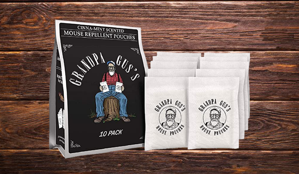 Grandpa Gus's on-sale repellent sends mice away gently and effectively. (Photo: Amazon)