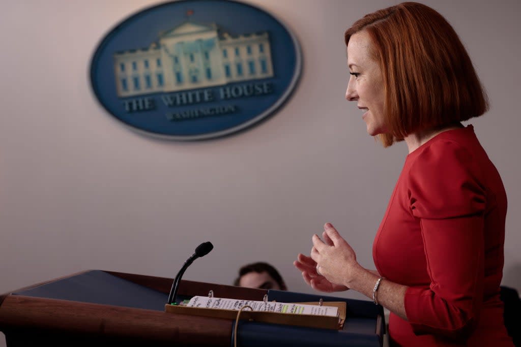 White House press secretary Jen Psaki (Getty Images)