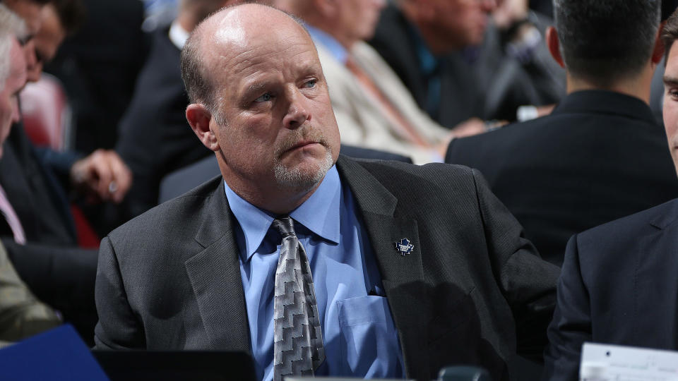 Dale Hunter was an assistant GM of with the Maple Leafs between 2015 to 2018. (Photo by Dave Sandford/NHLI via Getty Images)