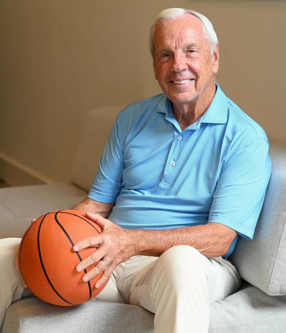 Former UNC Tar Heels head basketball coach Roy Williams on September 6, 2022.