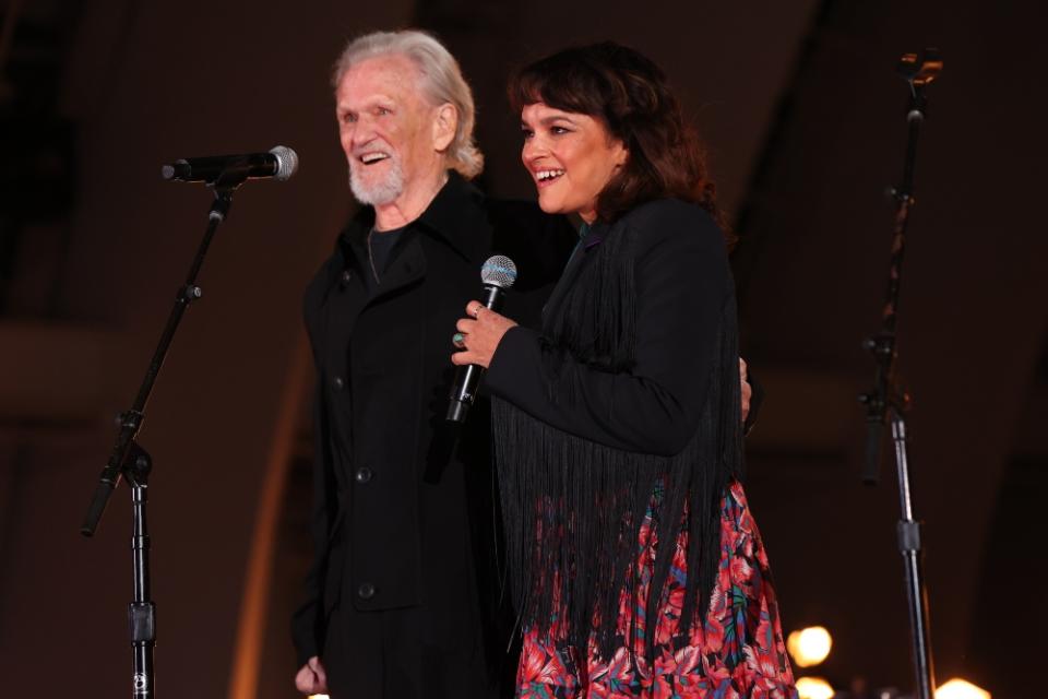 Kris Kristofferson and Norah Jones