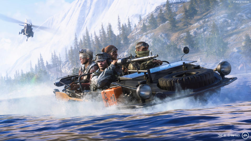In the wake of seemingly endless teases and leaks, DICE and EA are ready toshow gameplay from Battlefield V's imminent Firestorm battle royale mode