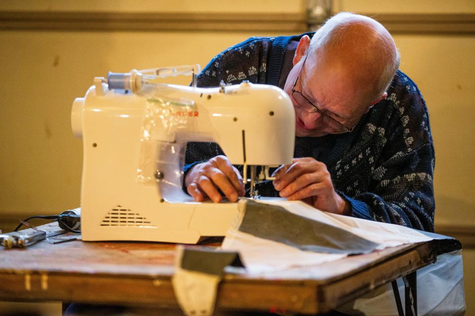 Though you can buy a new or used boat on the internet, John Schall of Niles enjoys handcrafting nearly everything on the radio-controlled boats he sails.