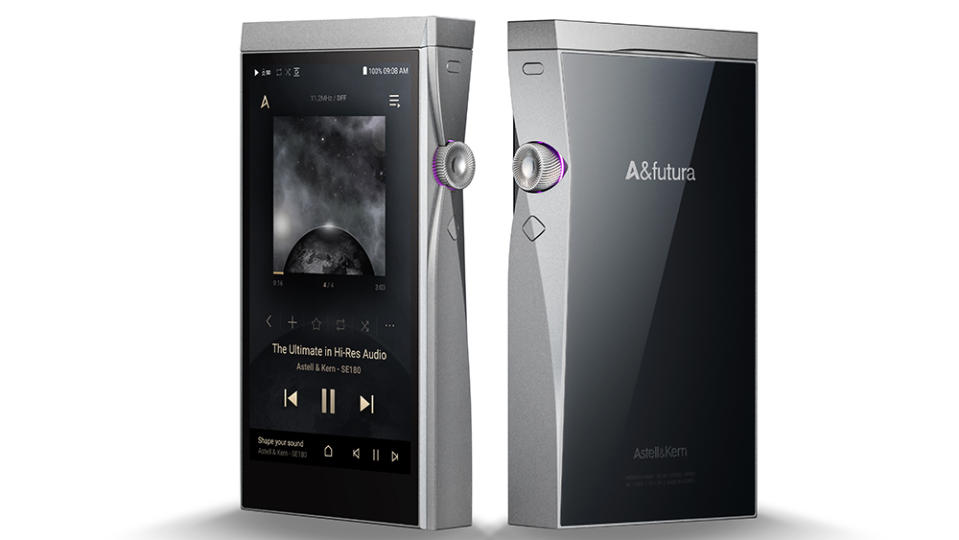 Front and backside views of the Astell&Kern Mp3 player. - Credit: Astell & Kern