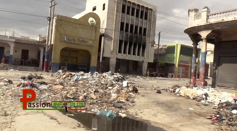 Riots broke out in Port-au-Prince