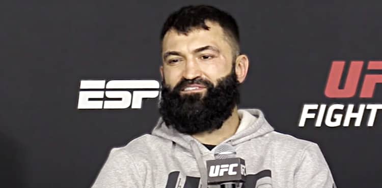 Andrei Arlovski UFC Vegas 13 post-fight