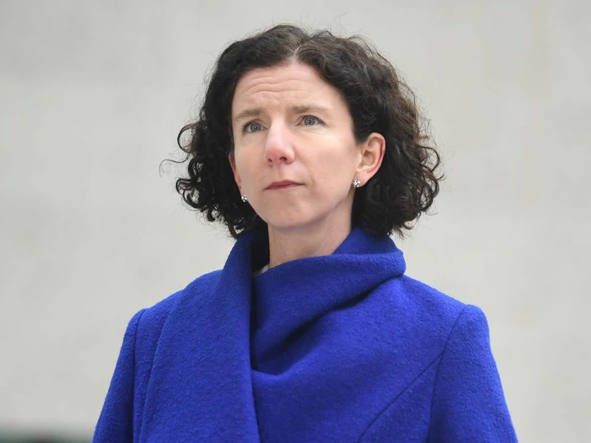 Anneliese Dodds says failure to conduct probe threatens to undermine Sunak’s claim to lead a government of integrity (PA)