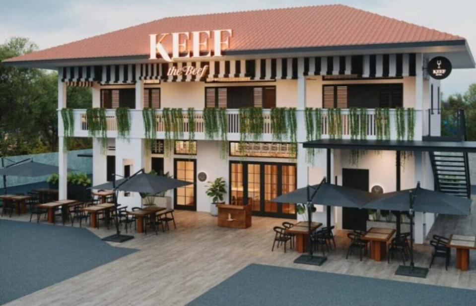 keef the beef bungalow - facade
