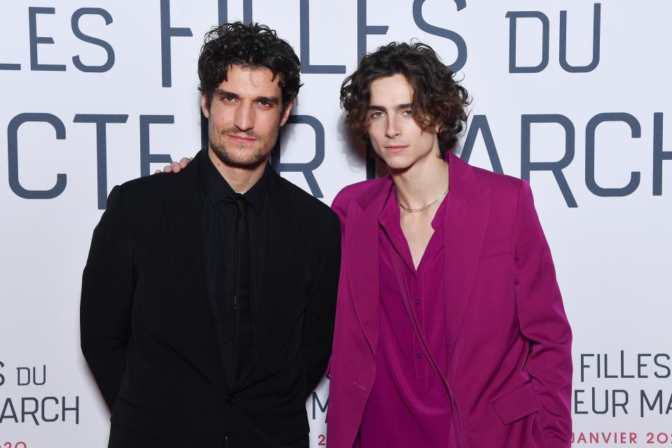 Louis Garrel and Timothée Chalamet