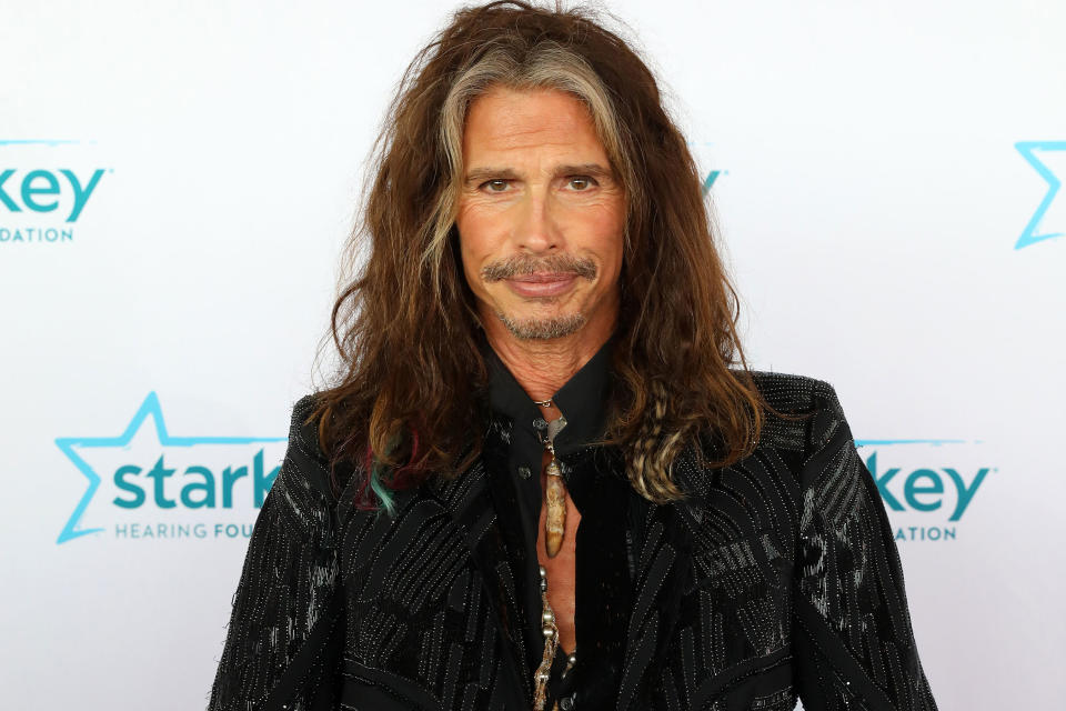 Steven Tyler reassured his fans that he is okay. Copyright: [Rex]