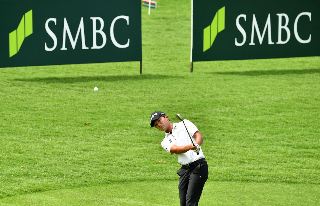 SMBC Singapore Open first-round leader Ok Tae-hoon of South Korea. (PHOTO: Paul Lakatos/SPORTFIVE)