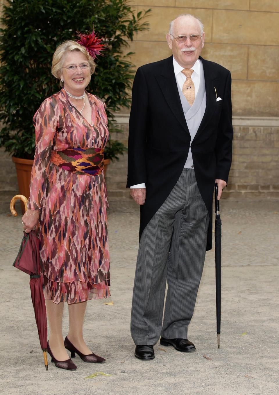 Maximilian Markgraf von Baden and wife Valerie Isabella Habsburg-Lothringen (Getty)