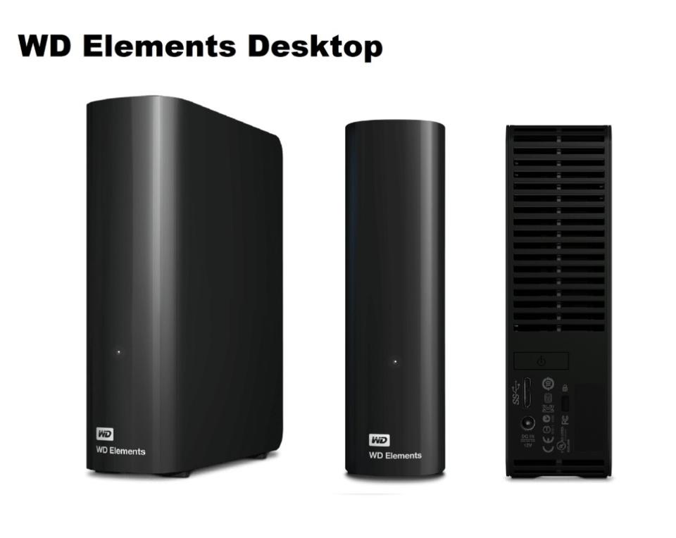 WD Elements Desktop HDD