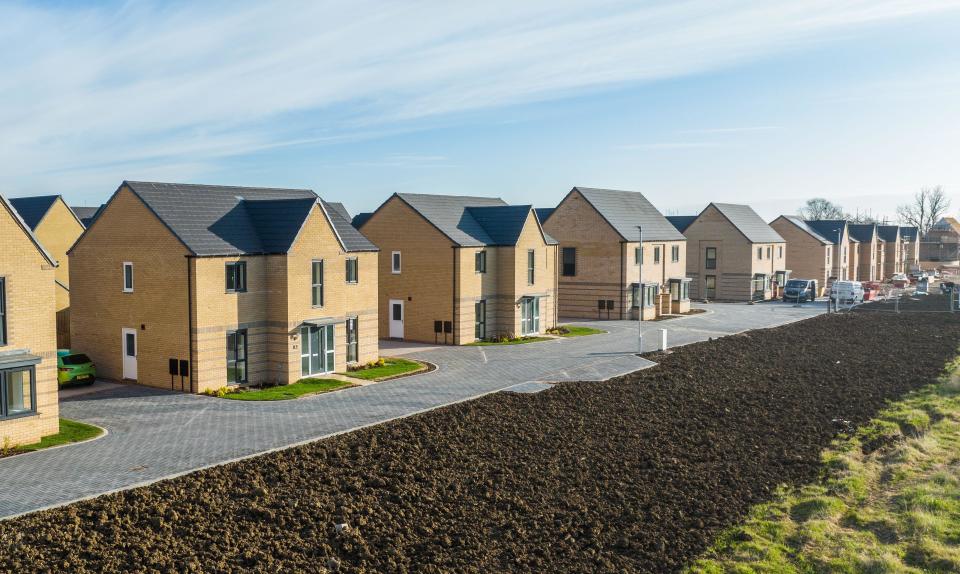 Rows and rows of houses have been built, but no community facilities to support their residents.