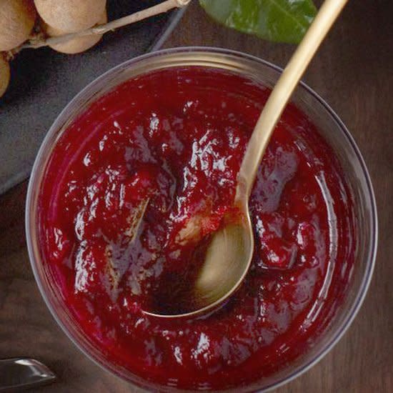 Cranberry, Ginger and Orange Chutney