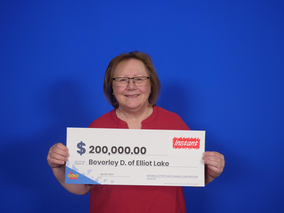With the big jackpot, the Elliot Lake resident already has a set of plans to look forward to. (Courtesy: OLG)