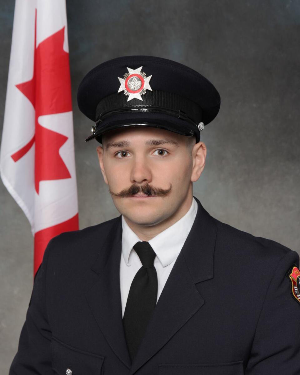 The late Skyler Blackie, 28, of Debert, N.S., had been a firefighter since he was 18 years old. 