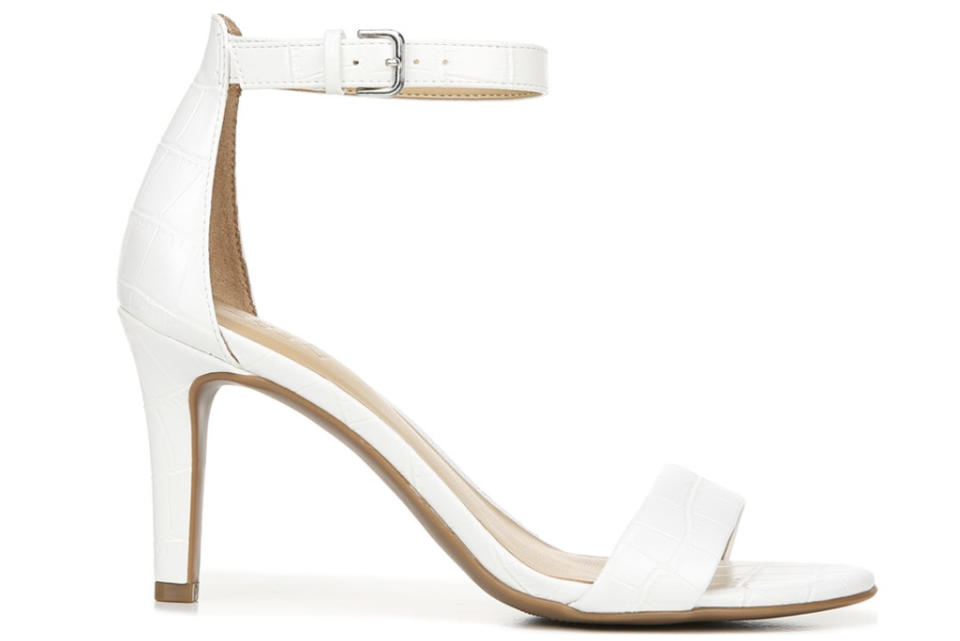 Naturalizer, white sandals