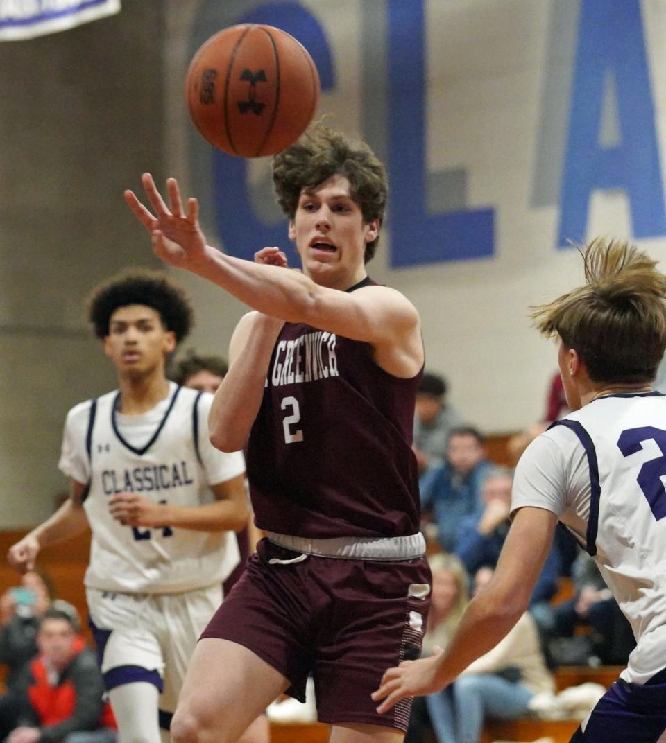 Rees Maccarone, East Greenwich boys basketball