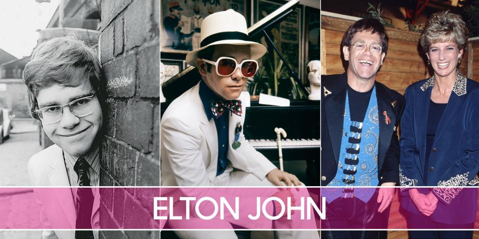 Take a Look at Elton John Through the Years