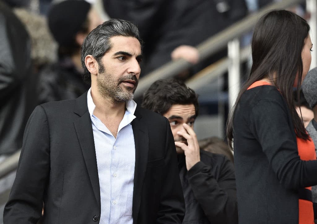 L'acteur Ary Abittan, le 25 avril 2015 au Parc des Princes, à Paris. - FRANCK FIFE 