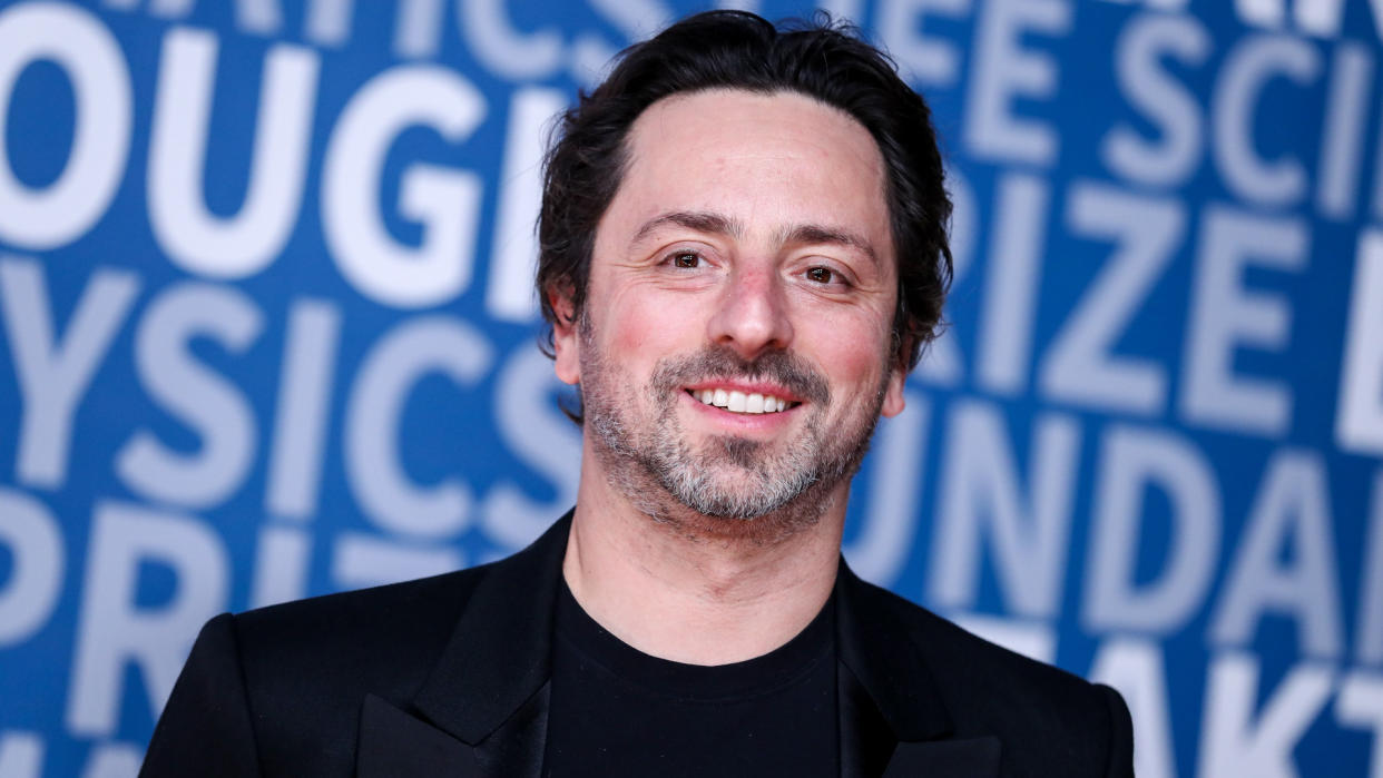 Mandatory Credit: Photo by John Salangsang/BFA/REX/Shutterstock (7543056dq)Sergey Brin5th Annual Breakthrough Prize Ceremony, arrivals, Mountain View, USA - 04 Dec 2016.