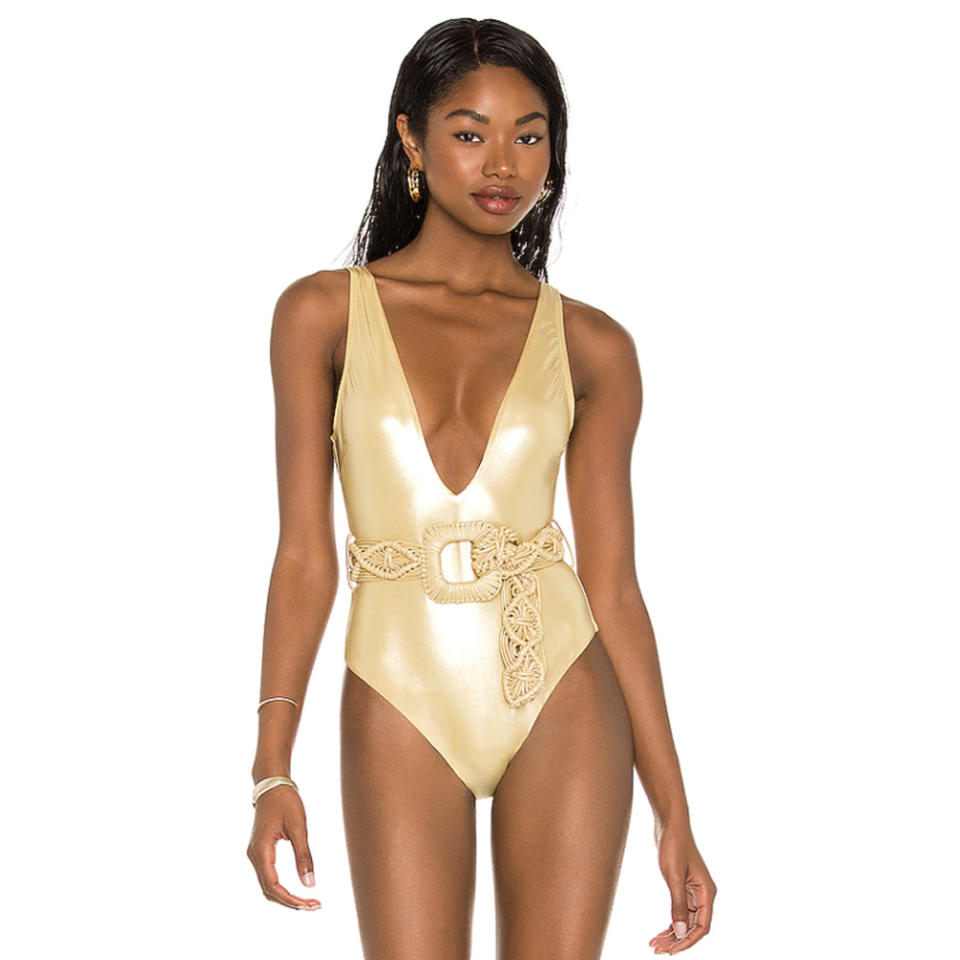 Normaillot Francesca One-Piece with Macrame Belt