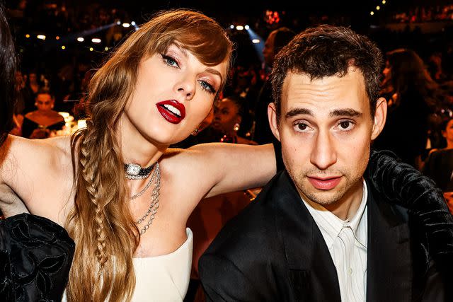 <p>Johnny Nunez/Getty</p> Swift and Antonoff have collaborated on her albums since 2012, including her latest 'The Tortured Poets Department'