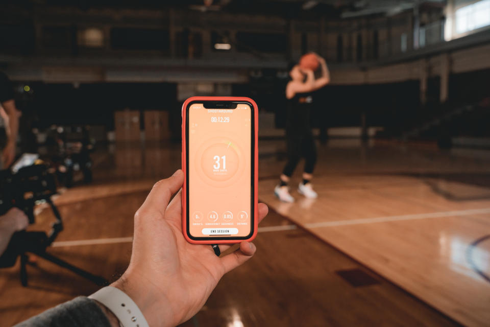 Kayla McBride is the WNBA's leader in free throw percentages, and she has SIQ to partly thank for that. (Photo by Shahbaz Khan)