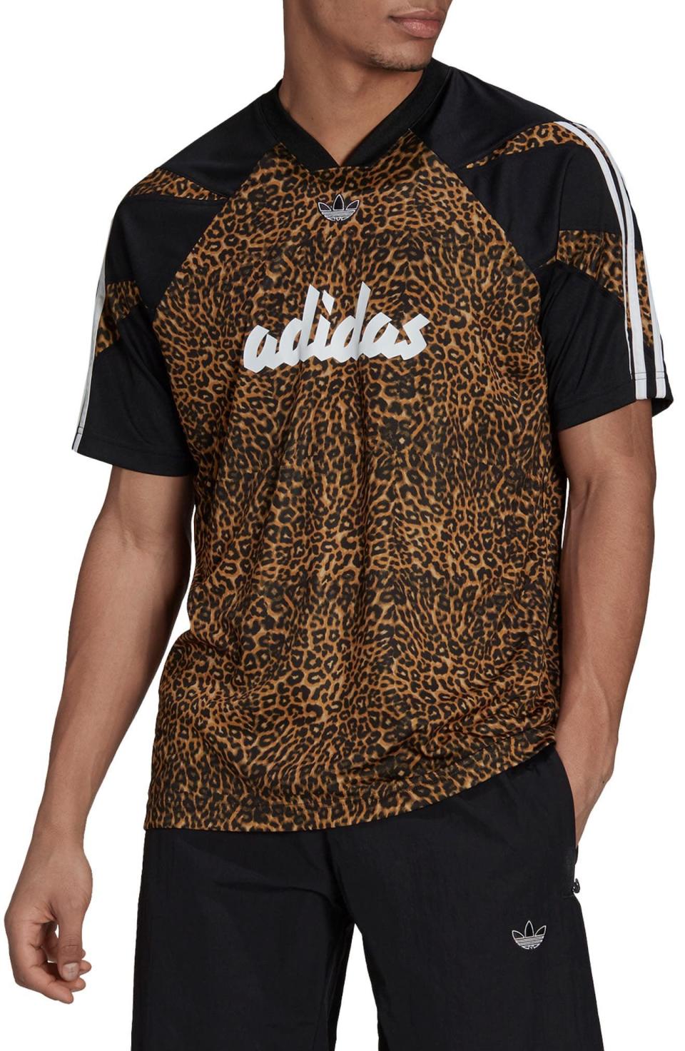 Leopard Print Soccer T-Shirt