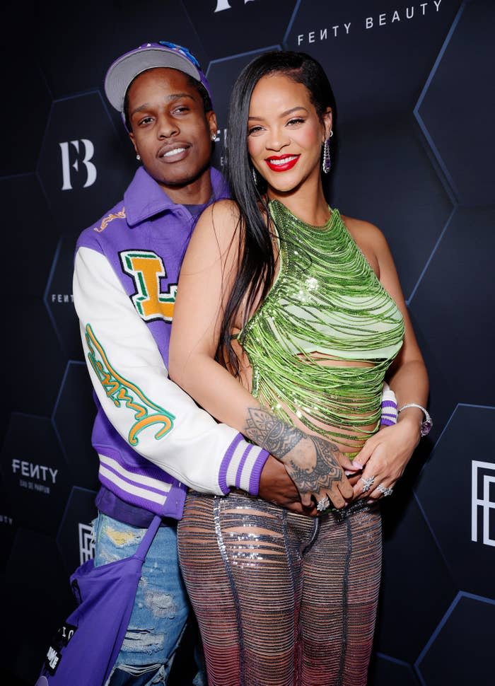 A$AP Rocky and Rihanna