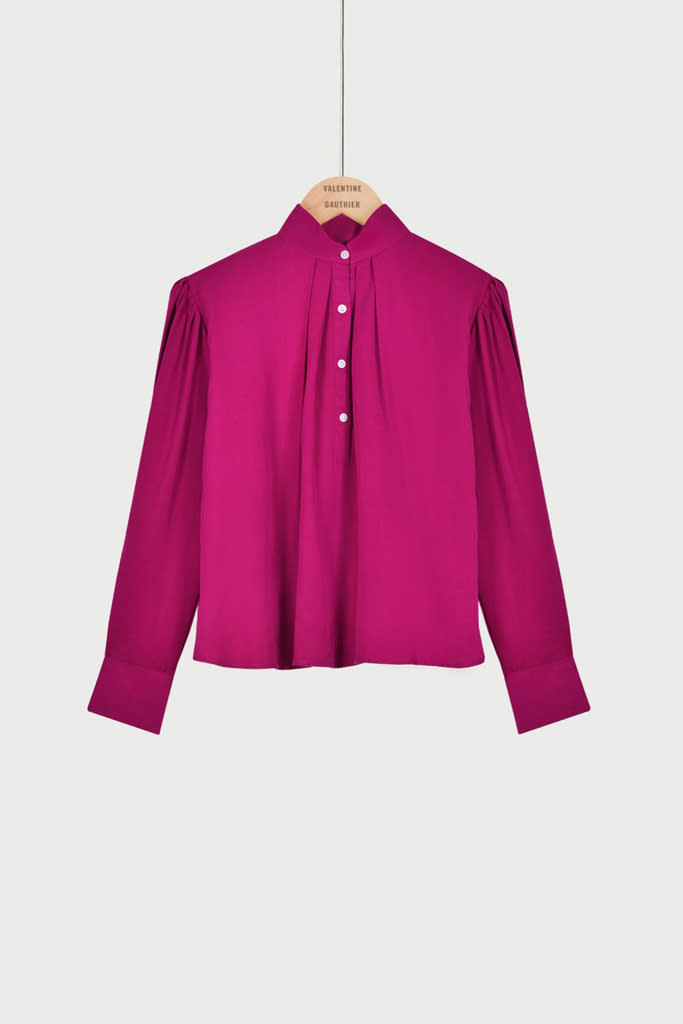 Blouse rose Valentine Gauthier