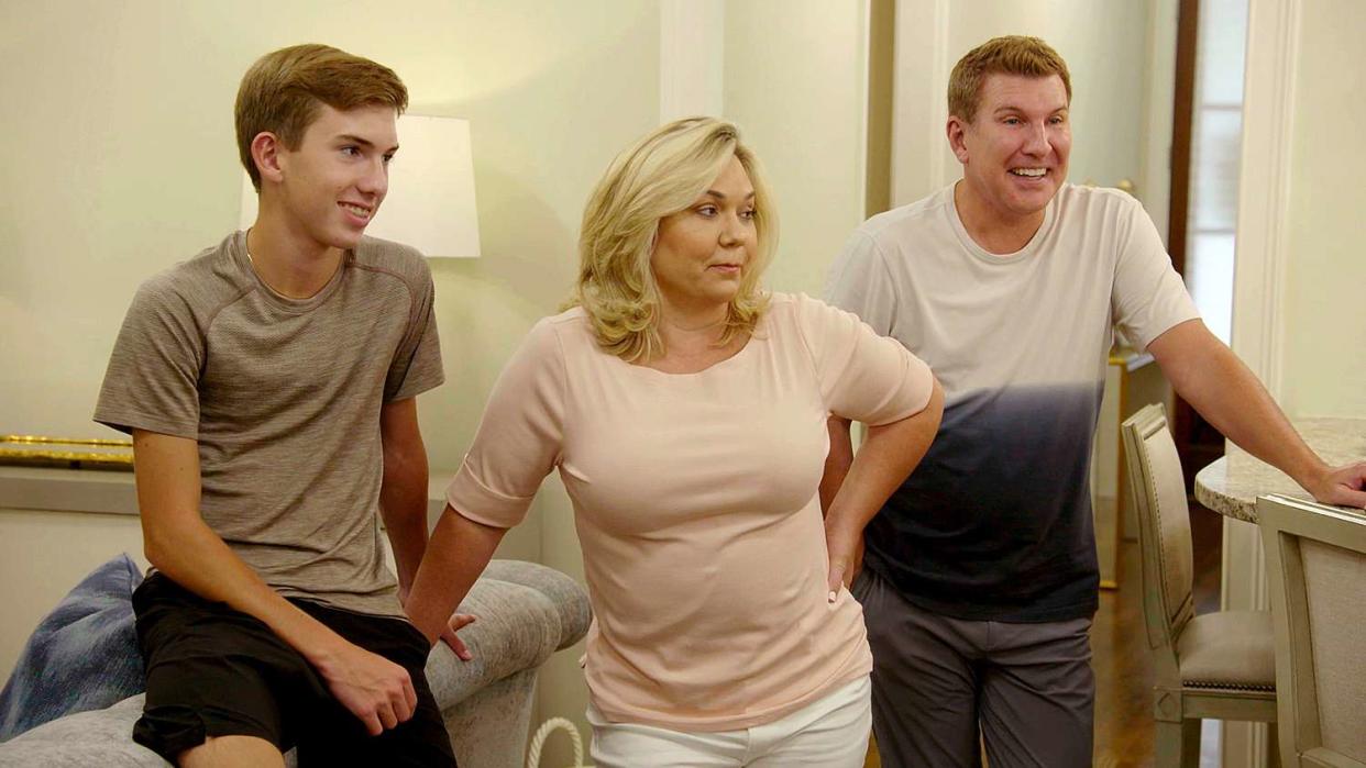 Grayson Chrisley, Julie Chrisley, Todd Chrisley