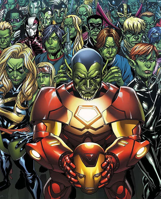 Captain marvel brings the Skrulls to the big screen - Credit: Marvel