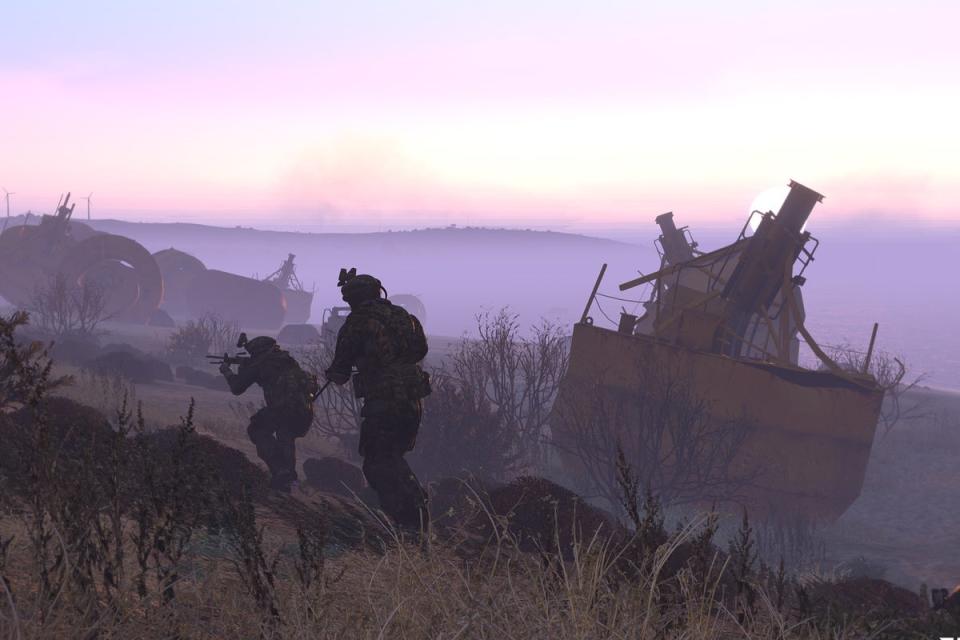 A still from battle simulator Arma 3 (Arma/ Imperial War Museum)