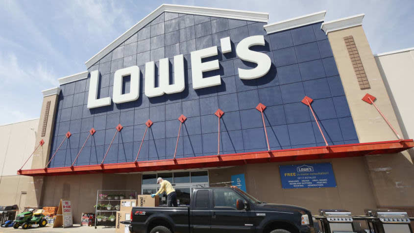 A Lowe's store.