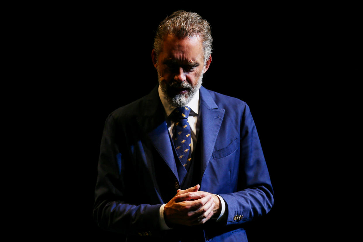 Jordan Peterson speaks on Feb. 26, 2019, in Sydney, Australia. (Don Arnold / WireImage file)