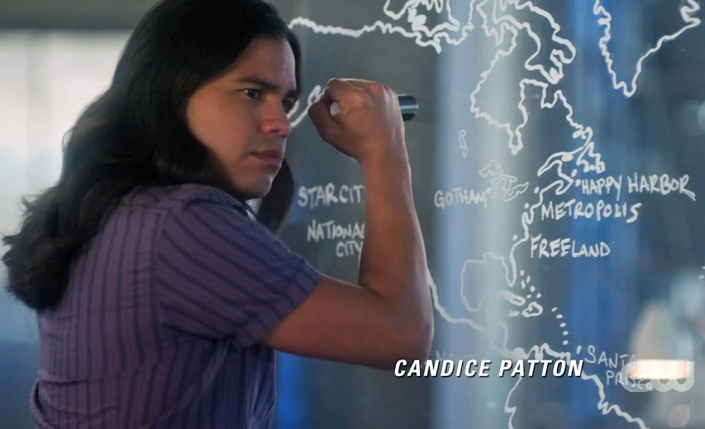 The Flash Cisco's Map