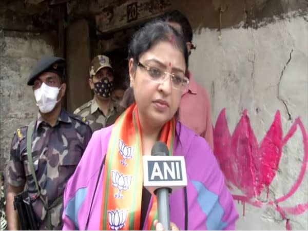 BJP Bhabanipur candidate, Priyanka Tebriwal (Photo/ANI)