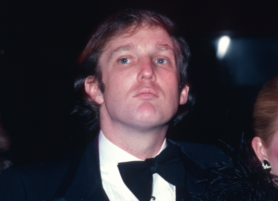 Donald Trump, February 1980 in New York City. (Photo by Sonia Moskowitz/Getty Images)