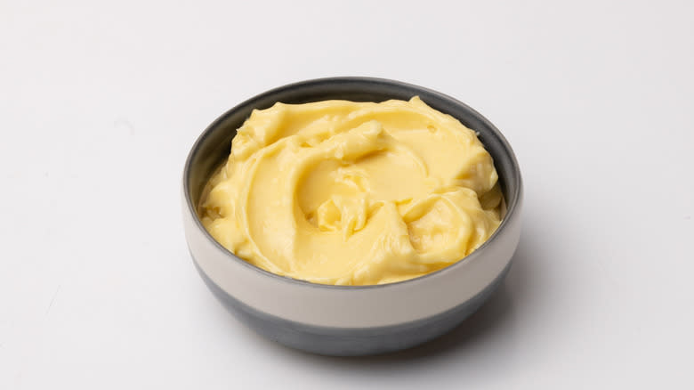 homemade aioli in a bowl