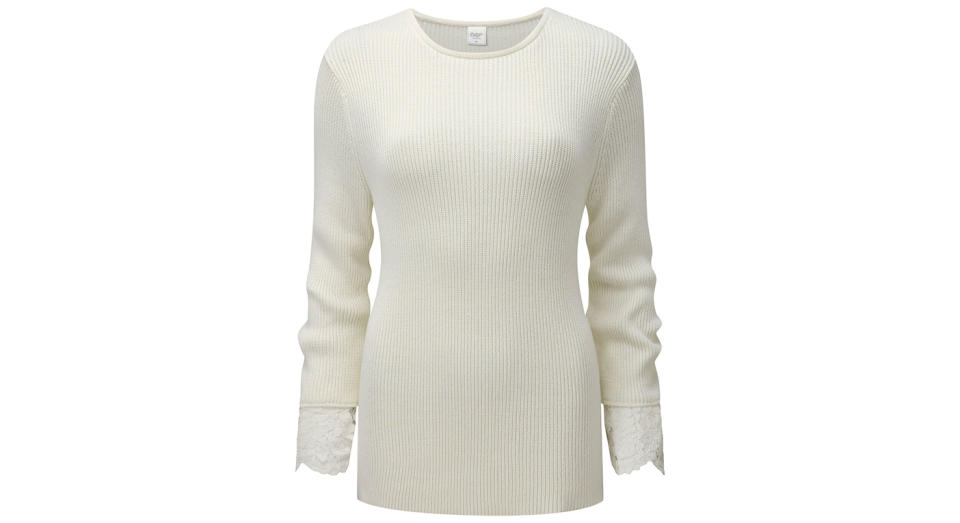 Lace Trim Jumper