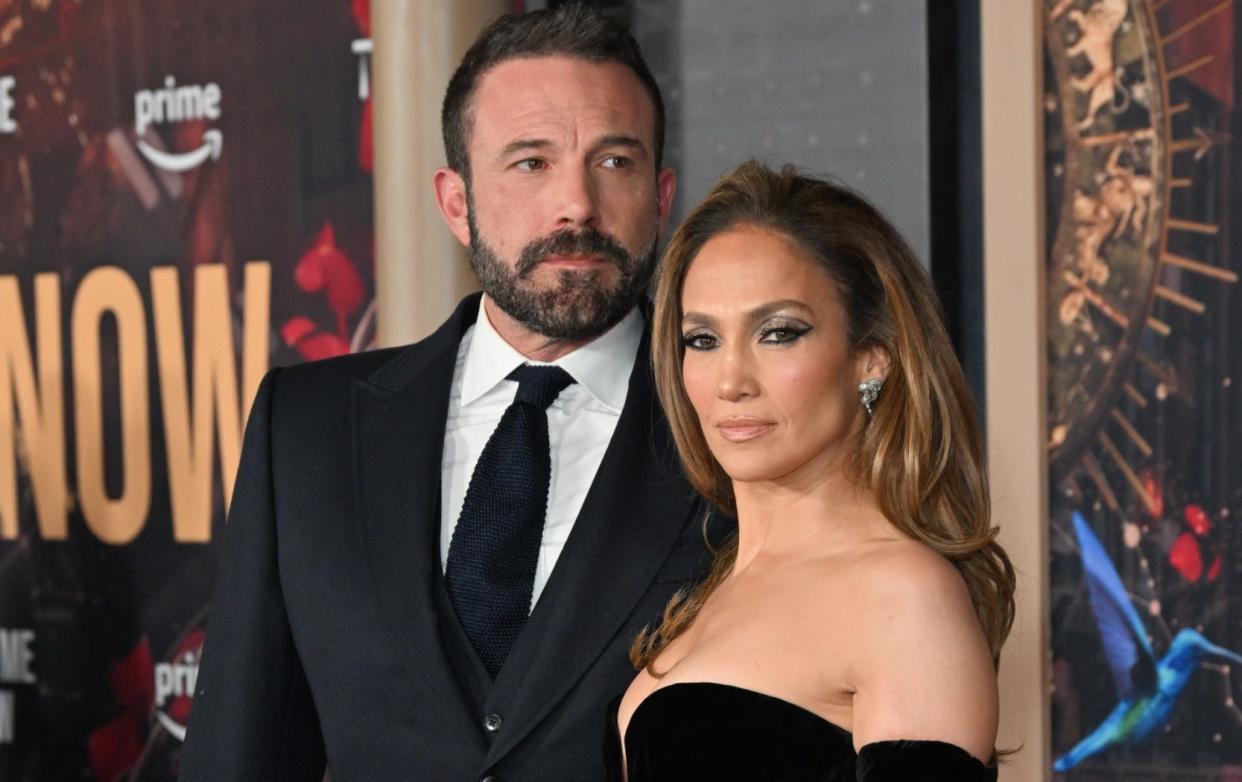 Ben Affleck and Jennifer Lopez in February 2024