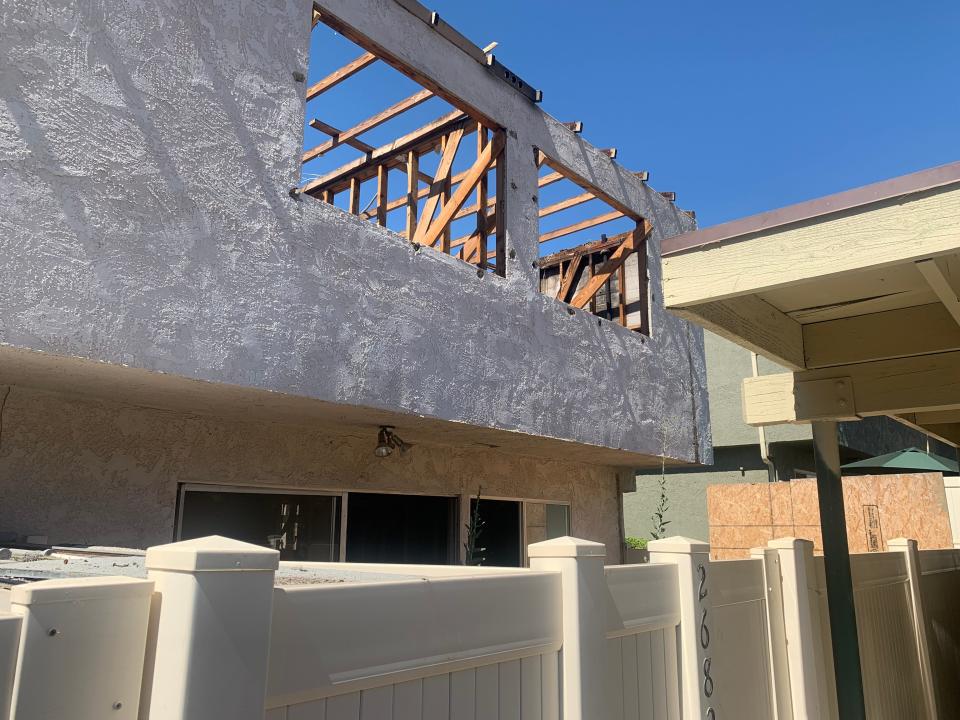 After a March 2021 fire ravaged a four-unit condominium building at the Wildwood One Township complex in Thousand Oaks, repairs have yet to begin.
