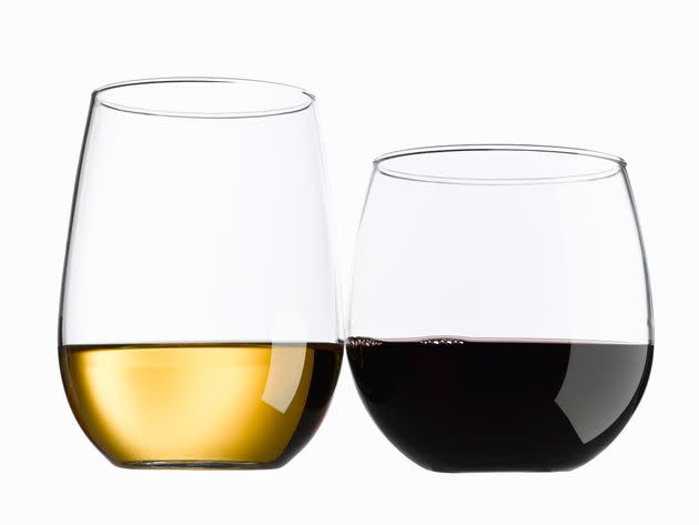 Stemless glassware is a good option for anyone who tends to knock over their glassware. (Photo: Sabine Scheckel via Getty Images)