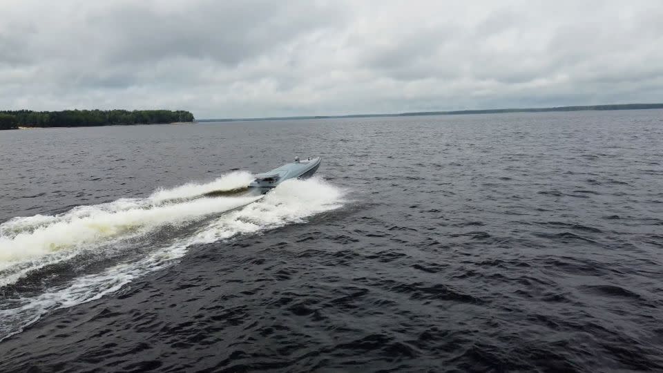 These sea drones are targeting the Russians in the Black Sea. They have hit the Admiral Makarov and the Kerch Bridge. - CNN