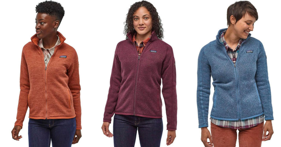Patagonia Better Sweater Jacket for Women is up to 25 percent. (Photo: Backcountry)