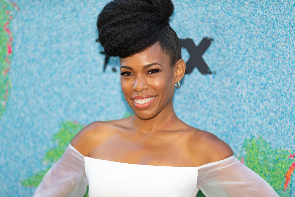 Angela Lewis at the premiere Of FX's "Snowfall" Season 2 on July 16, 2018, in Los Angeles. (Photo: Christopher Polk via Getty Images)