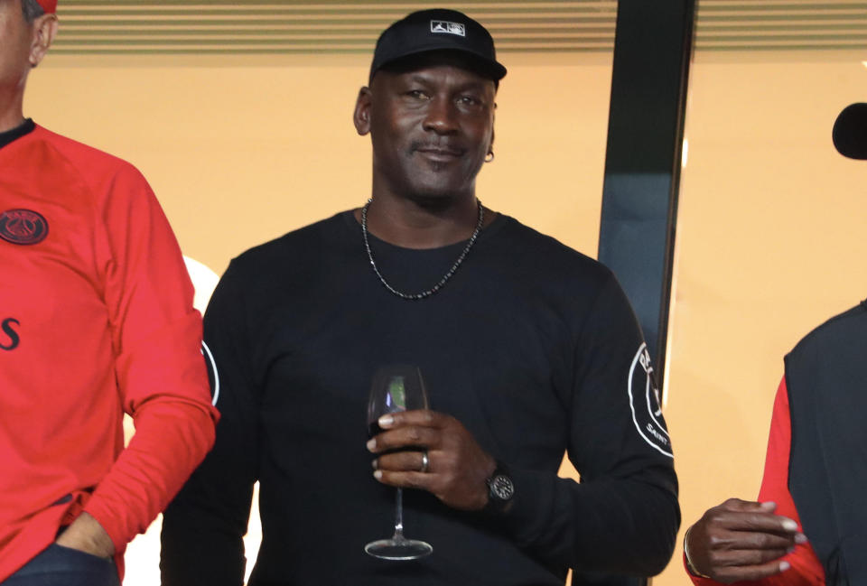 Michael Jordan took a trip to Paris in September. (Getty Images)