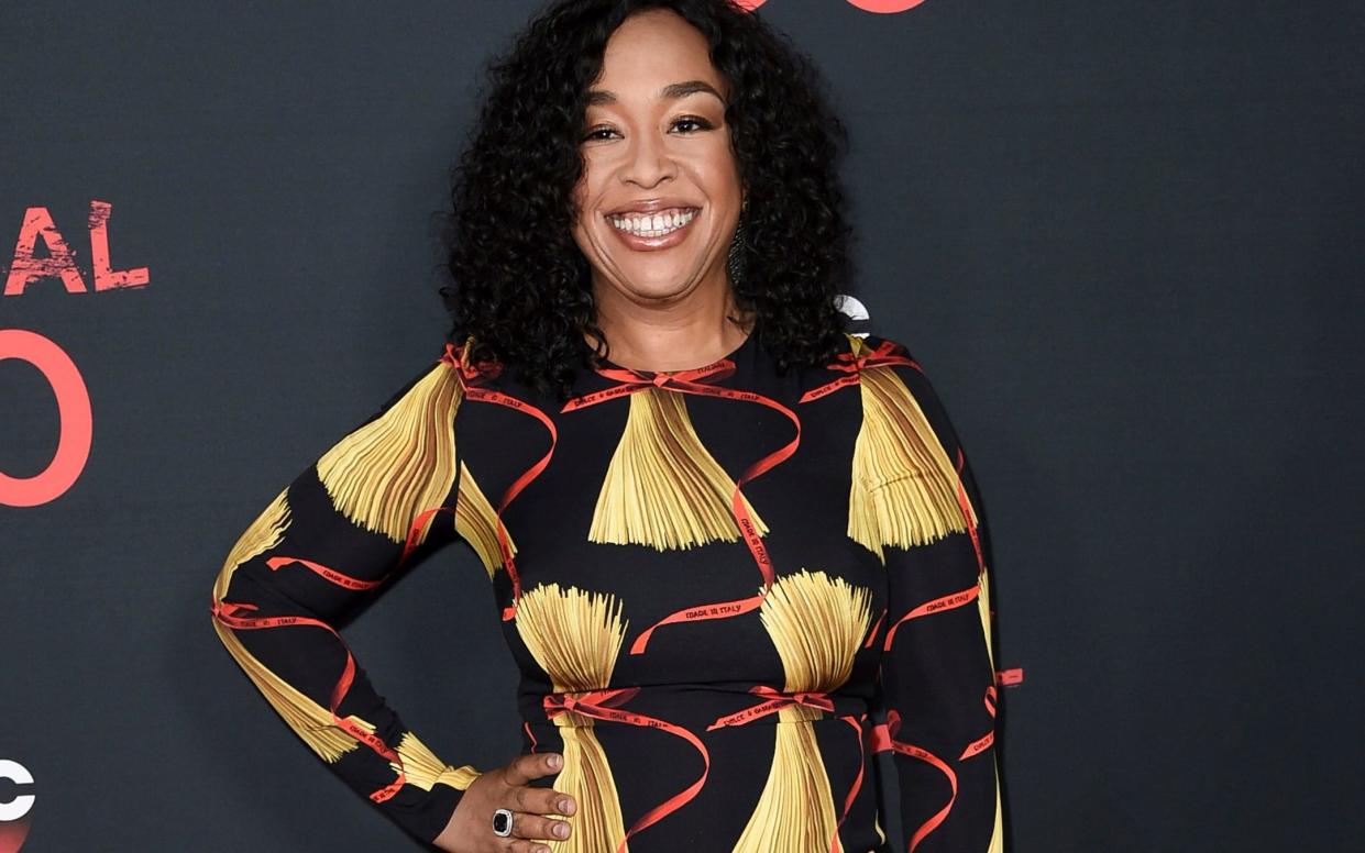 Time's Up campaigner Shonda Rhimes in Hollywood last year - Invision
